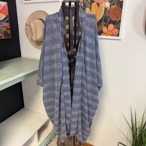 Acting Pro | stripe light weight kimono